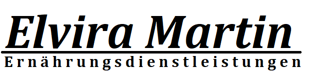 Elvira Martin - Ernährungsdienstleistungen